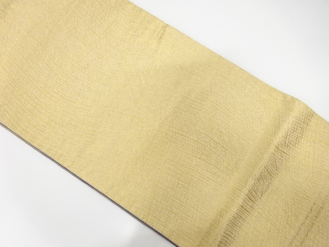 抽象模様織出し全通袋帯